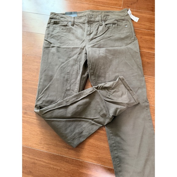NWT‎ Women Gap Modern Light Tan Pants Size 12/31 R NEW Super Skinny - Picture 2 of 7